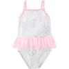 Carter's Girls' Two-Piece Swimsuit, Mermaid, 6 Months
