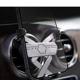 YIEDDE Runde Kfz-Handyhalterung für Smart 453 451 AU-di/A3/A1/RS3,Mini-Cooper, unterstützt Auto-Telefonhalterung, runde Lüftungsschlitze