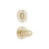 Infinity Decor Solid Brass Modern Style Slimline Bathroom Privacy Thumb