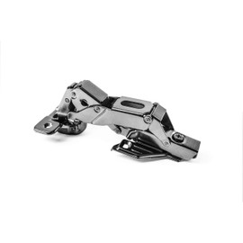 Berta (6 Pieces) 165 Degree Full Overlay,Soft Closing, 3-Cam 6-Way Adjustment, Concealed Face Frame Lazy Susan Corner Kitchen Cabinet/Bi Folding Cabinet Door Hinges with Screws