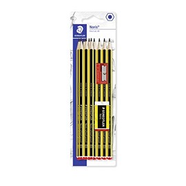 Staedtler Noris HB Pencil, Eraser & Sharpener Set