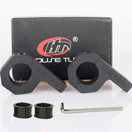 House Tuning 0.875" Clamps Roof Roll Cage Holder,LED Off-Road Light Horizontal Bar Tube Clamp 22mm(2pc-0.875" Clamp)