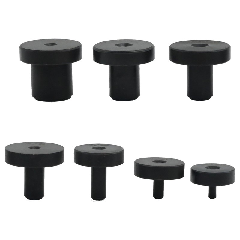 EATAKWARD 7Pcs Double & Single Flaring Tool Kit Steel Adapter