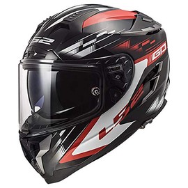 LS2 Helmets Challenger GT Full Face Street Helmet (GP Red/Black - XXX-Large)