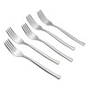 Qskely 12-Piece Stainless Steel Dessert Fork