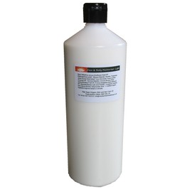 Handmade Natural Baby Lavender Light Cream/Moisturiser - Range No.8 - Eczema/Nappy Rash and Cradle Cap Relief. Good for Sensitive Skin/New Born Skin (1 litre)