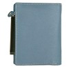 Felda women's wallet genuine leather card slots & coin pocket,