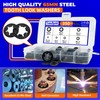 NexSync 350PCS 65Mn Steel Internal Tooth Star Lock Washers Kit