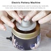 Potter's Wheel Mini Electric Pottery Ceramic Machine Children's Manual DIY