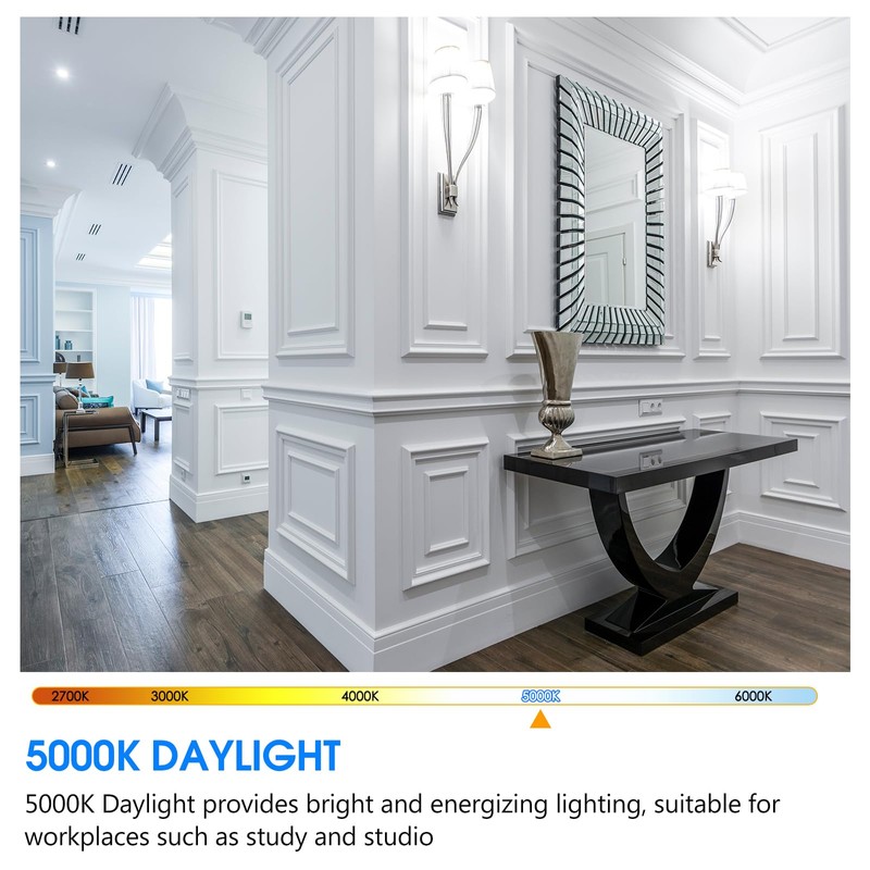 E ENERGETIC LIGHTING 6 Pack 150 Watt LED Light Bulb,