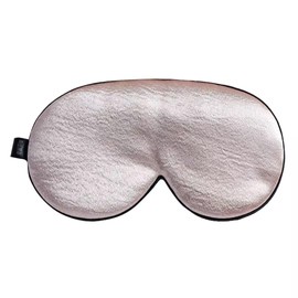 Silk Eye mask for Sleeping – 100% Mulberry Silk, Soft & Adjustable for Women & Men, Total Blackout Eye Cover for Side Sleepers (Ash Pink)-5