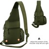 Protector Plus Tactical Sling Bag Military MOLLE Crossbody Pack Chest