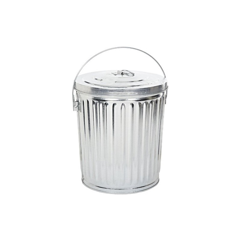 Witt Industries 10GPCL Galvanized Steel 10-Gallon Light Duty Waste Pail