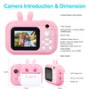 MINIBEAR Instant Print Camera for Kids with Print Paper, 40MP