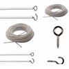 Net Curtain Wire - Free Hooks & Eyes- 2 metres
