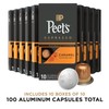 Peet's Coffee, Medium Roast Espresso Capsules, Compatible with Nespresso Original