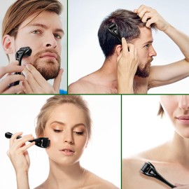 Rodillo Facial para Rostro y Cuerpo - Exfoliación y Cuidado de la Piel - Kit de Aseo para Mejorar la Textura y Brillo de la Piel