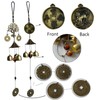 Fayemint 2 Pieces Wind Chime Bells Copper Fengshui Bell Wind