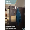 Menz Premium Door Hooks in Set of 6 – White