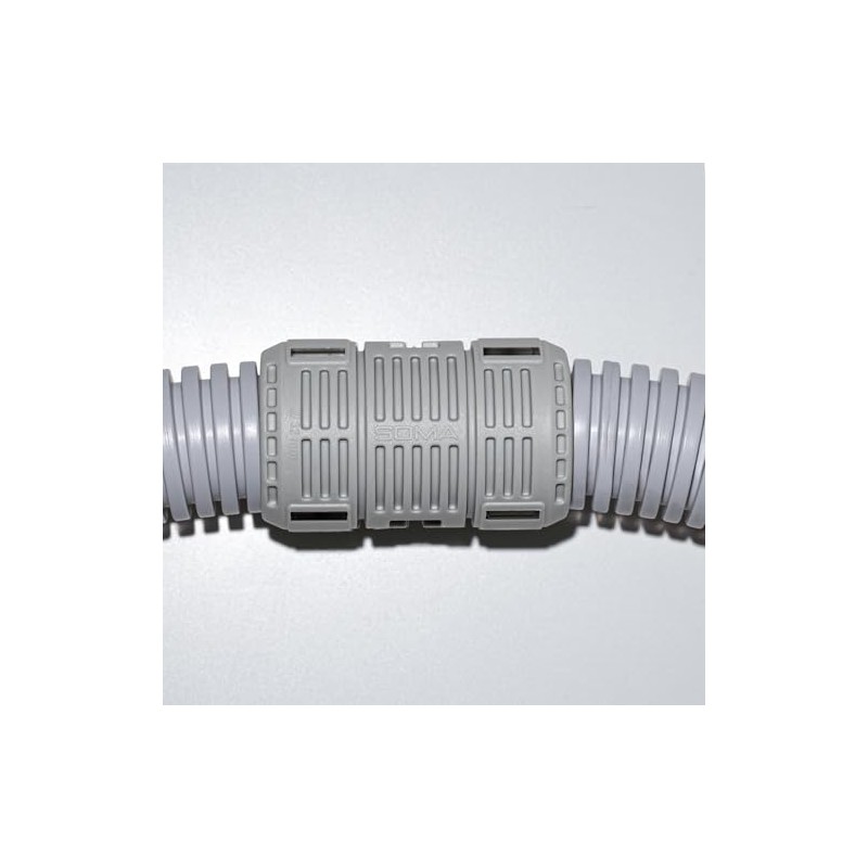 Corrugated Pipe Connector M32 - Sleeve, 4 Half Shells (for