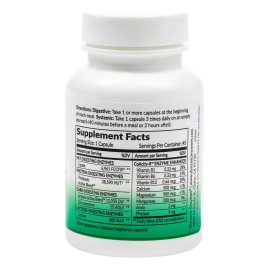 Lipase Plus Cpsulas 45 Enzimas Digestivas Para Grasas Omega                                                                                           