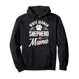 White German Shepherd Mom Pullover Hoodie