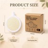 Exfoliante facial de lufa natural – Pack de 6 almohadillas