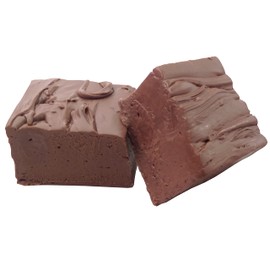 Home Made Creamy Chocolate/Peanut Butter Fudge - 24 OZ Currier and Ives Gift Box