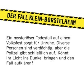 Hidden Games Crime Scene Crime Game, Escape Room Game [German Language Version]