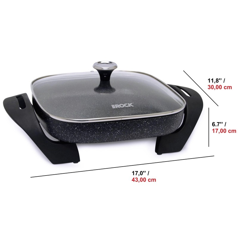 Starfrit The Rock Electric Skillet - 12" x 12" -
