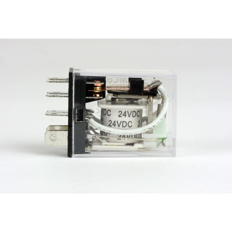 2X TEMCo Industrial Ice Cube Plug-in Relay General Purpose 24