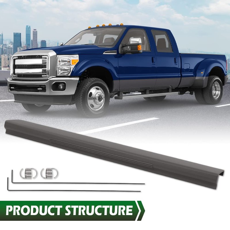 LQI Step Tailgate Cap Molding Compatible with Ford F250 F350
