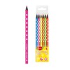 Keyroad KR971870 Neon Triangular Coloured Pencils - Pack of 6
