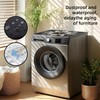AOHMPT Washer Dryer Dust Cover Mat for Top：Non-slip Dryer Top