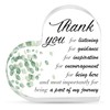 Thank You Gifts for Women - Heart Shaped Acrylic Desk