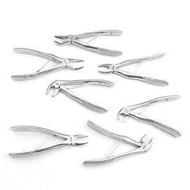 OdontoMed2011® Pedo EXTRACTING Forceps 7PC Kelin Set Dental Instruments Children ODM