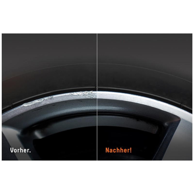 Rim repair kit in black