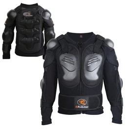 Dirt Bike Gear for Youth Motorcycle Jacket with Armor Chest Protector Riding Gear Youth Spine Guard
