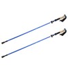 2pcs Foldable Hiking Poles Set Outdoor Walking Climbing Alpenstocks Collapsible