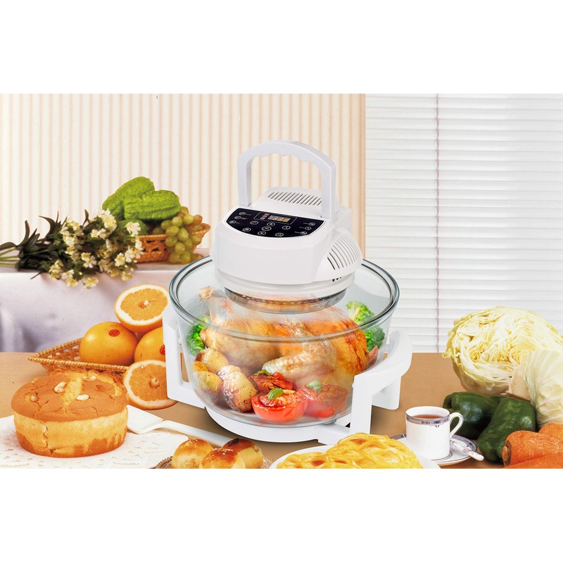 SO-2005: Digital Convection Oven with Extender Ring and 6 Pre-programmed