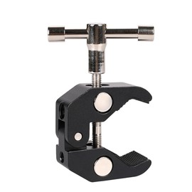 Super Clamp Crab Scissors Max Clamp Distance 55mm Aluminum Alloy Material Heavy Duty Multi-Purpose Clamp Camera Arm Clamp Head Multi Clamp DIY Shelf Hook Camera Tripod Soft Clamp etc
