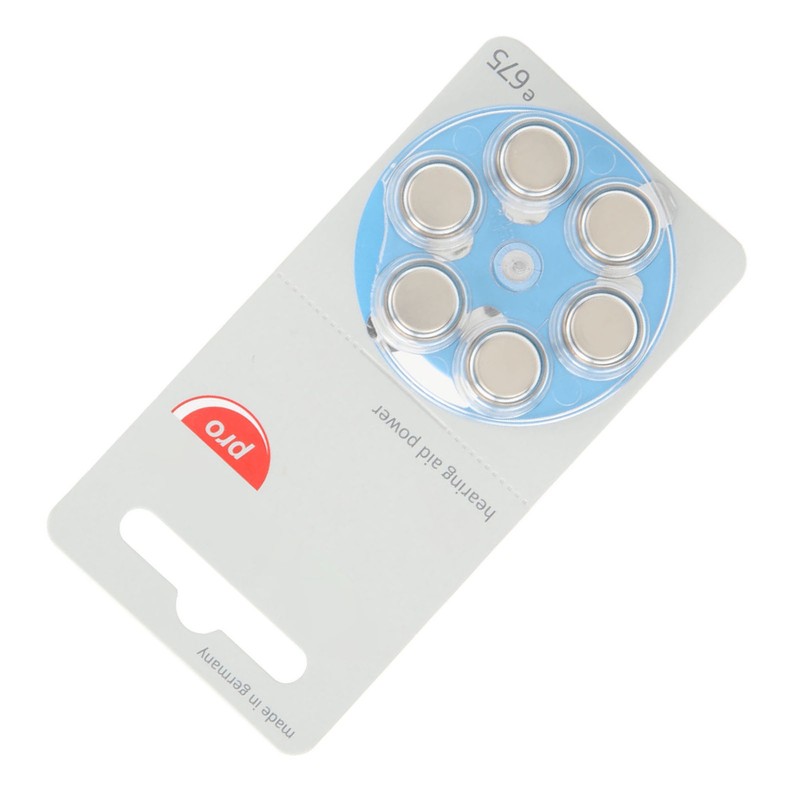 60pcs Long Lasting Power Sound Aid Batteries Zinc Air Hearing