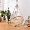 TVSVKWE 3 Pieces Swing Hanging Straps, Outdoor Hammock Accessories, Durable