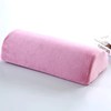 Half-Moon Memory Foam Bolster Pillow for Knee, Ankle, Back &