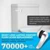 Yupjlia 2 Pack Toilet Handle Replacement Kit, Universal Front Mount
