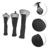 Totority 3Pcs Golf Putter Covers Breathable Mesh Club Protectors for