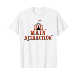 Fun Main Circus Attraction Carnival Theme Birthday Party T-Shirt