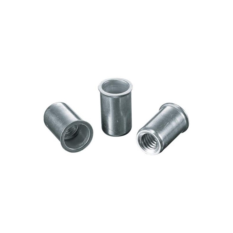 LOBTEX Blind Nut "Nut" (Thin Head, Aluminum) Eco Pack Plate