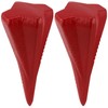 ZEONHAK 2 PCS 4lbs Diamond Wood Splitting Wedge, 4-Direction Steel