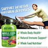 NATURELO Whole Food Multivitamin + Immune Blend with Elderberry &
